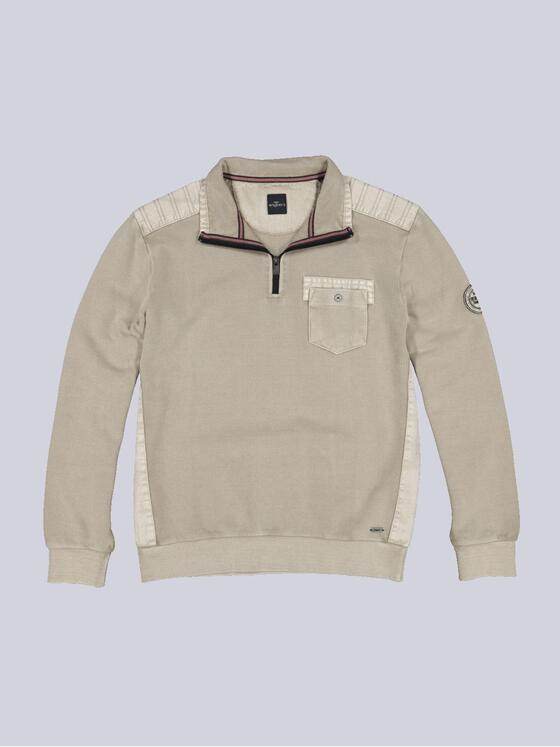 engbers Herren Sweatshirt uni Beige 36149