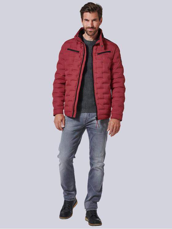 engbers Herren Steppjacke regular Rot 35245
