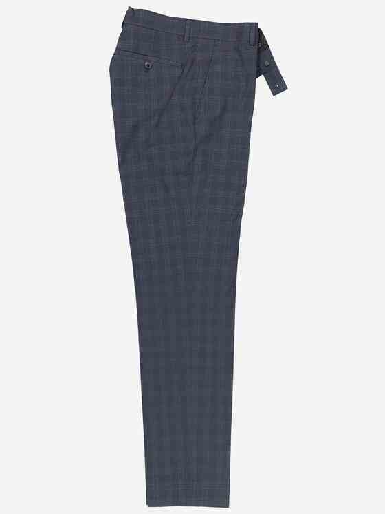 emilio adani Herren Anzug-Hose slim fit Blau 37652