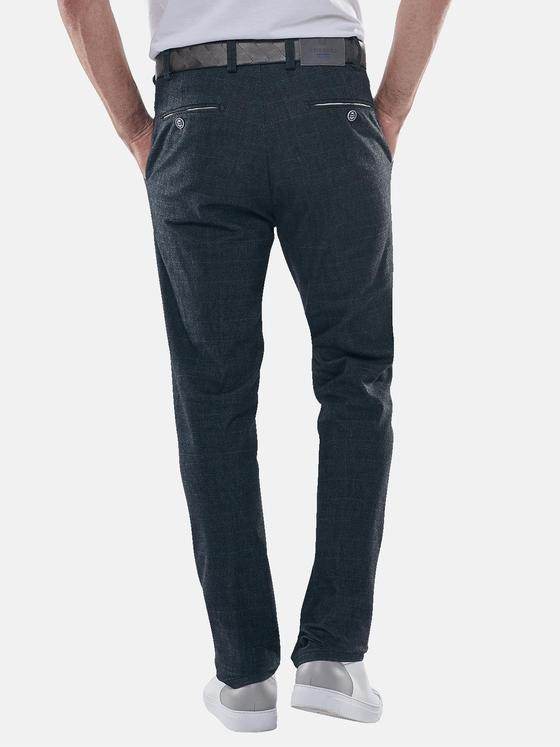 ENGBERS GERMANY Herren Gerade geschnittene Chino Blau 30559