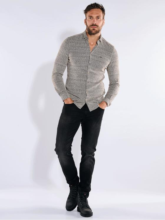 emilio adani Herren Super-Stretch-Jeans slim fit Schwarz 36131