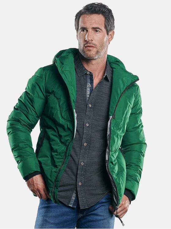 engbers Herren Funktionale Steppjacke Grasgruen 30168