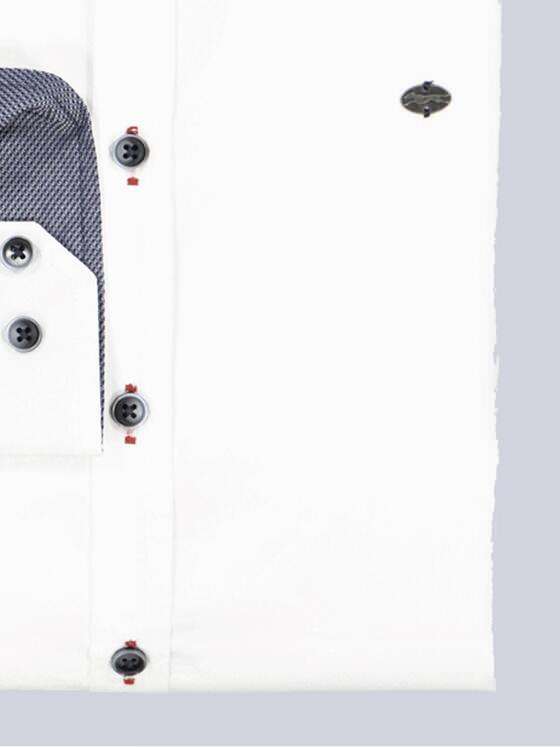 engbers Herren Langarm-Hemd uni Weiß 35324