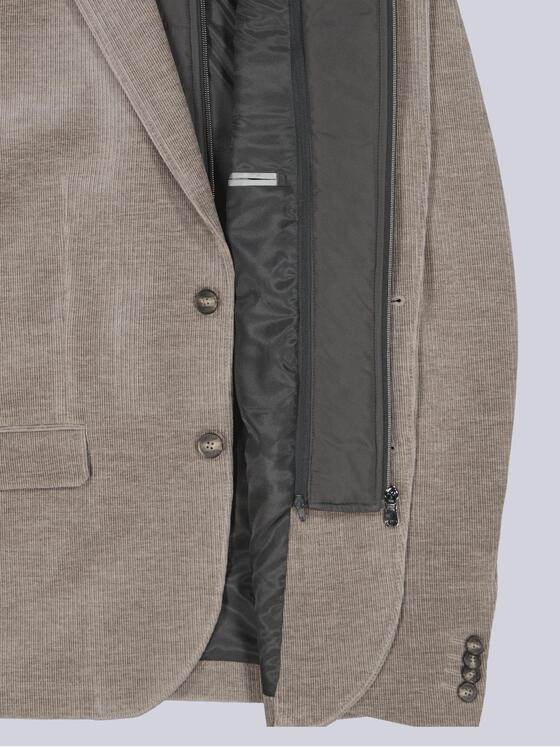 engbers Herren Sakko mit heraustrennbarem Inlet Hellbraun 39417