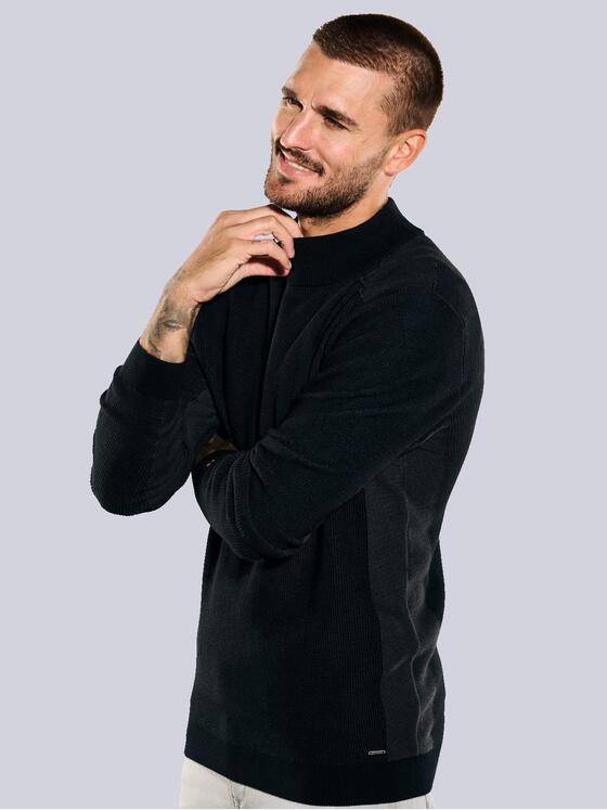 emilio adani Herren Pullover regular Grau 35481