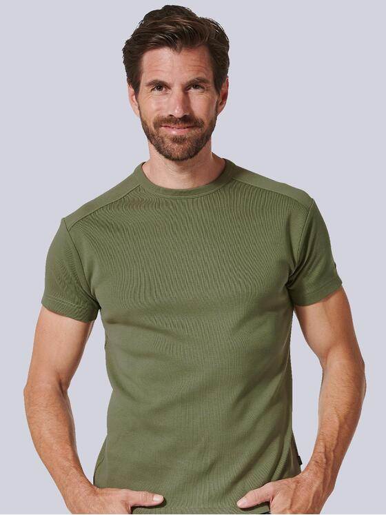 engbers Herren Basic-Shirt "My Favorite" organic Grün 35688