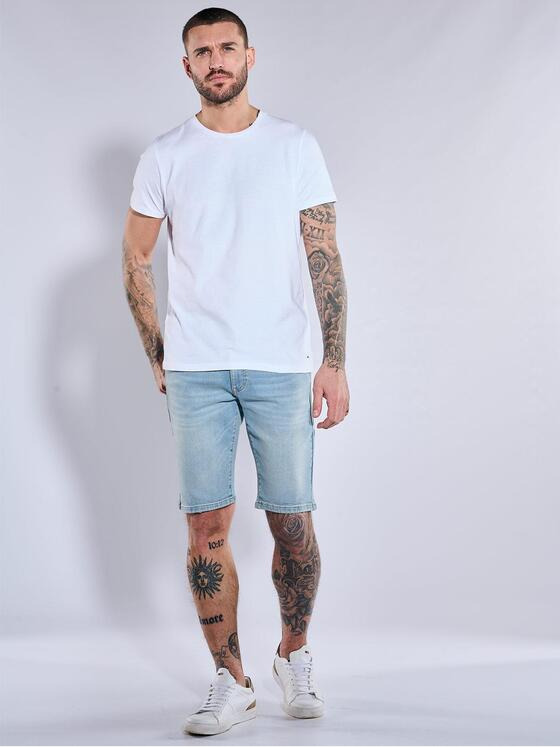 emilio adani Herren Bermuda regular Blau 37104