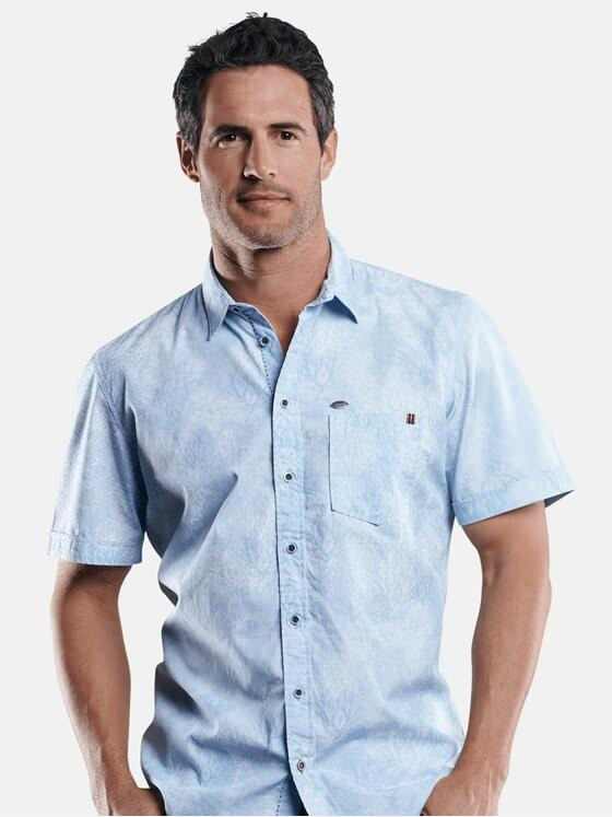 engbers Herren Hemd kurzarm Hellblau 29125