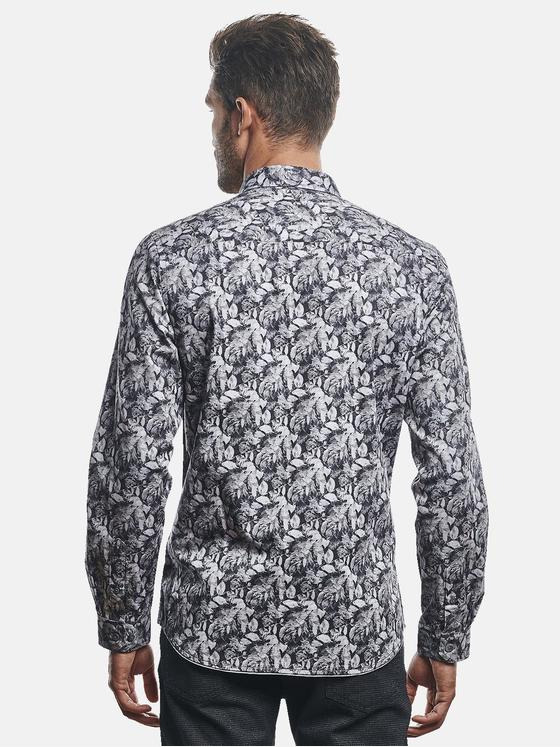 engbers Herren Hemd langarm Granitgrau 30993