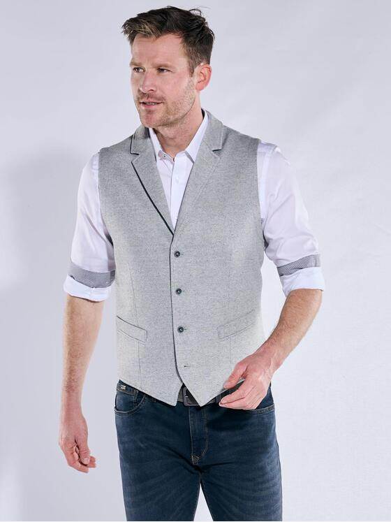 engbers Herren Sakko-Weste regular Hellgrau 38247