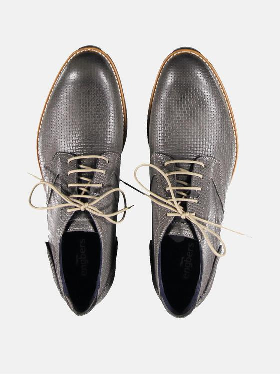 engbers Herren Sportiver Businessschuh Granitgrau 31048
