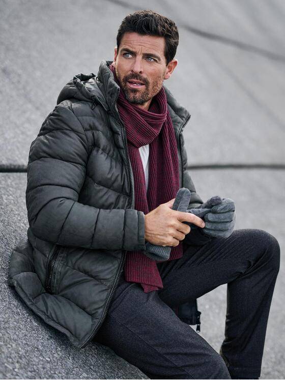 engbers Herren Lederjacke regular Indigoblau 37806