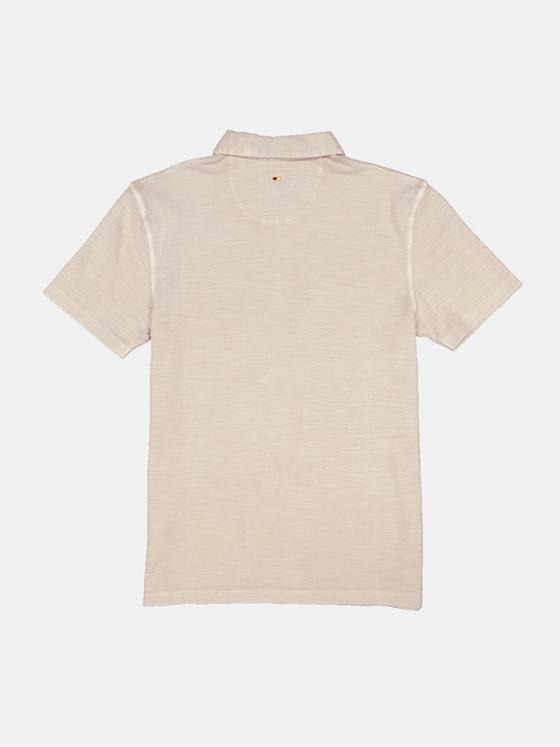 emilio adani Herren Polo-Shirt strukturiert Beige 36194