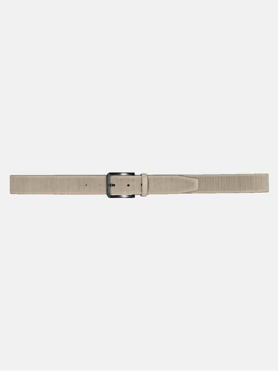 emilio adani Herren Ledergürtel Beige 32921