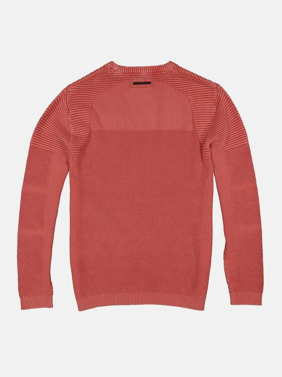 emilio adani Herren Pullover strukturiert Rot 34318