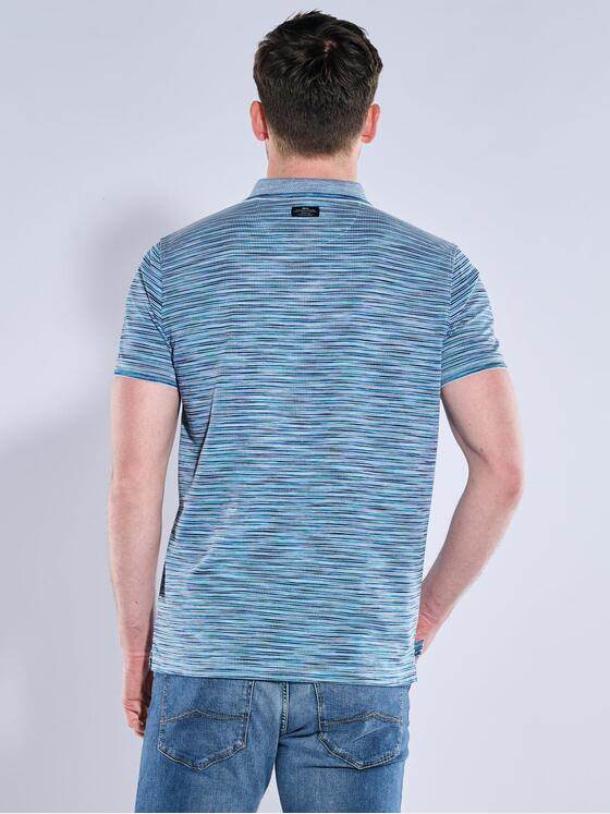 engbers Herren Polo-Shirt meliert Hellblau 38924