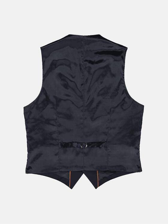 emilio adani Herren Sakko-Weste slim fit Blau 34586