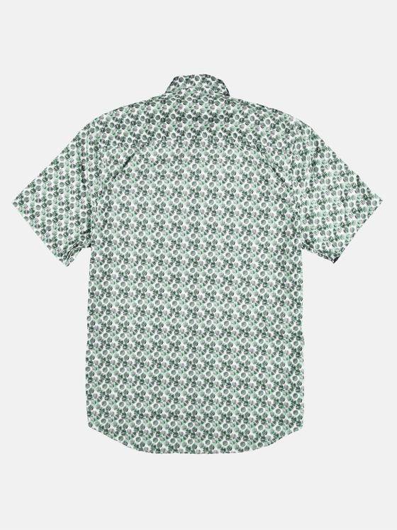 engbers Herren Hemd kurzarm Gruen 29094
