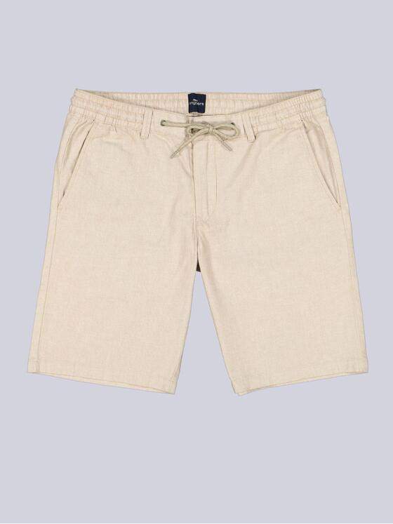 engbers Herren Bermuda mit Leinenanteil Beige 38655