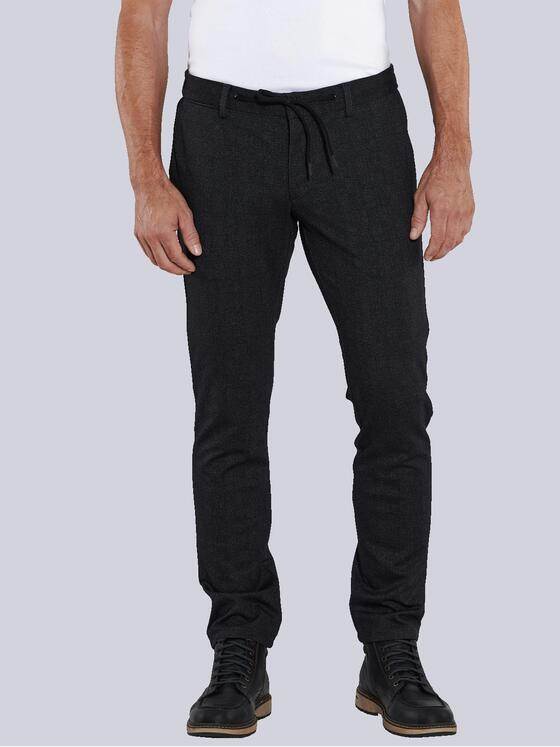 engbers Herren Chino mit Tunnelzug Grau 35576