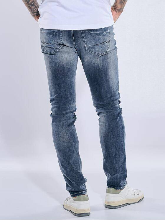 emilio adani Herren Super-Stretch-Jeans slim fit Blau 38349