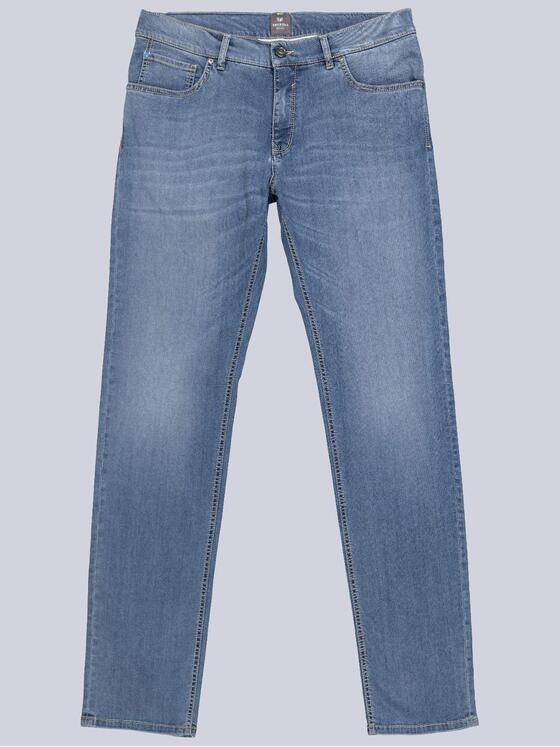 ENGBERS GERMANY Herren Super-Stretch-Jeans regular Hellblau 38861