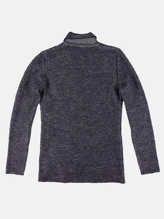 emilio adani Herren Sportives Stricksakko Blau 30571