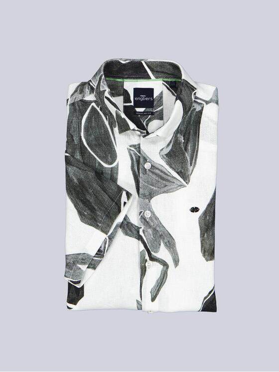 engbers Herren Hemd kurzarm Grau 40550