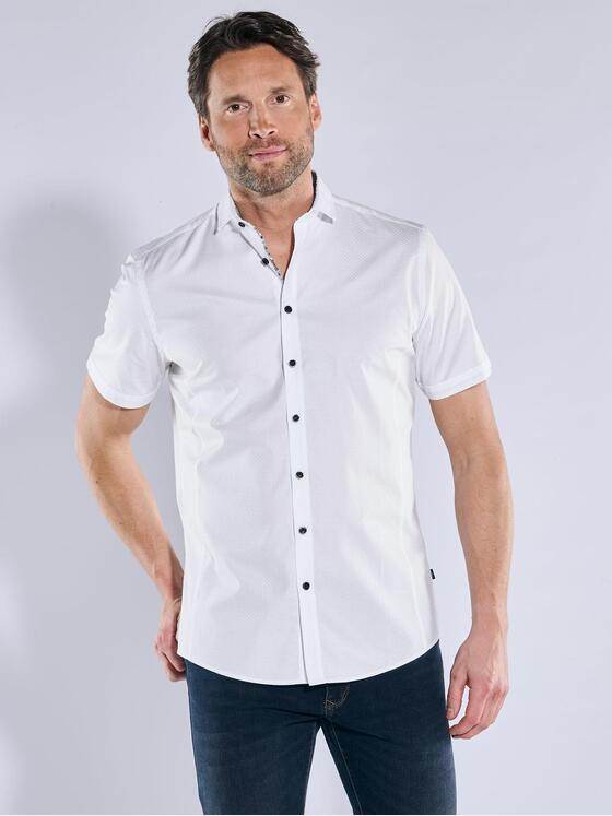 engbers Herren Kurzarm-Hemd "My Favorite" Reinweiss 38507