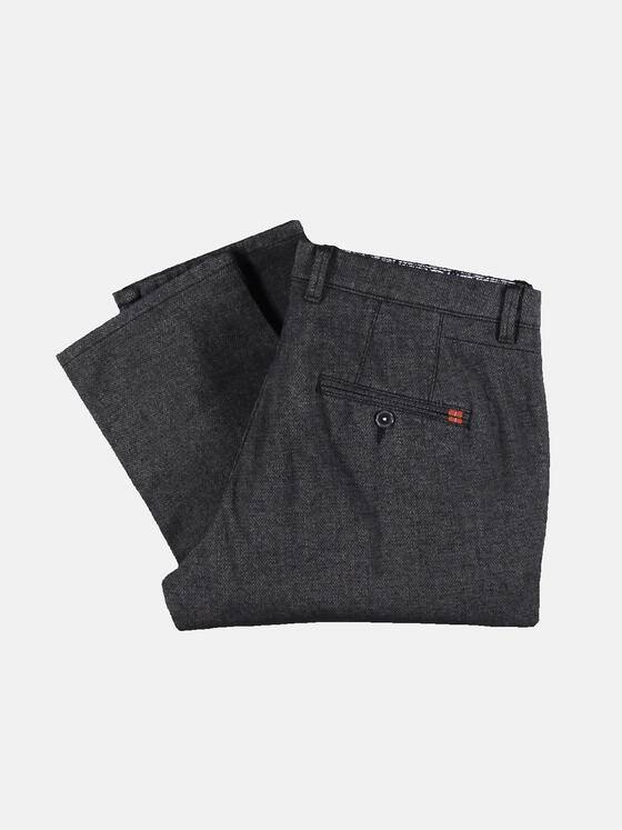 engbers Herren Gerade geschnitten Chino mit Stretchanteil Granitgrau 30256