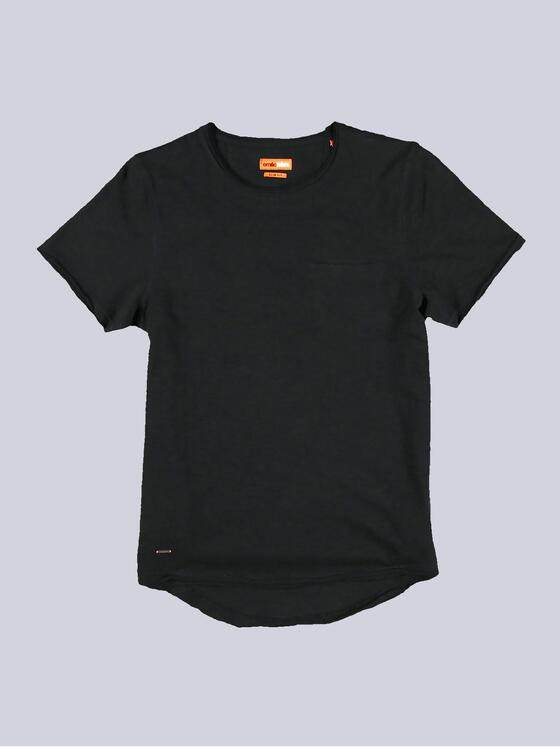 emilio adani Herren Basic-Shirt "My Favorite" Schwarz 39518
