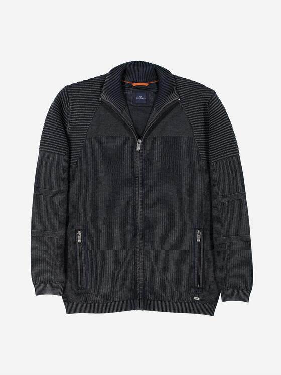 engbers Herren Cardigan regular Grau 37356