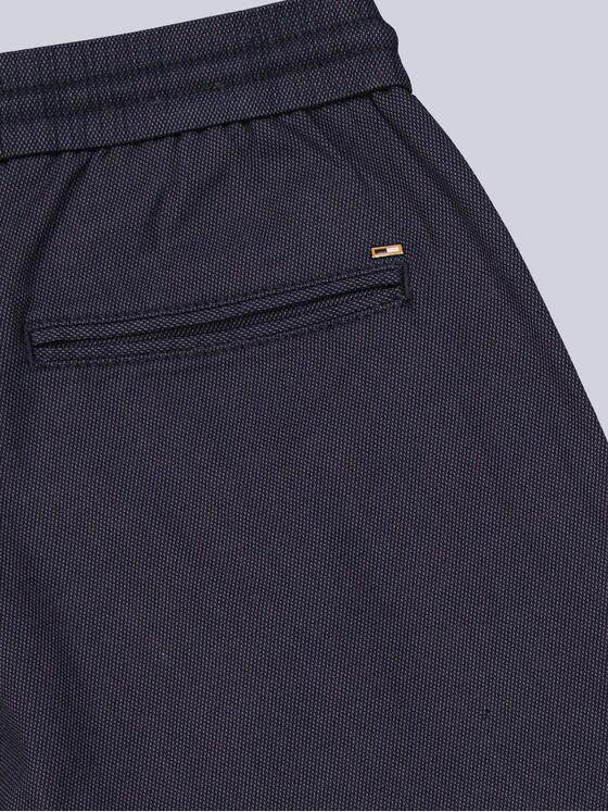 emilio adani Herren Chino mit Tunnelzug Marineblau 39451