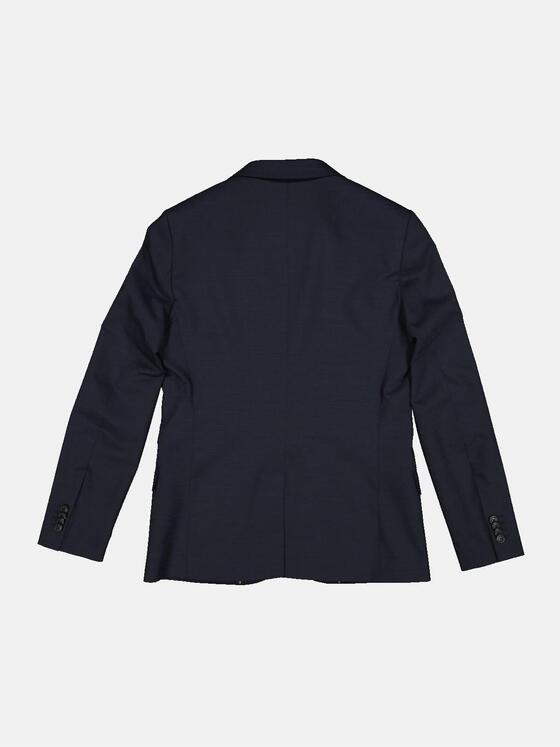 emilio adani Herren Anzug-Sakko slim fit Blau 35384