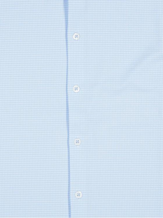 emilio adani Herren Langarm-Hemd "My Favorite" Jersey Blau 32629