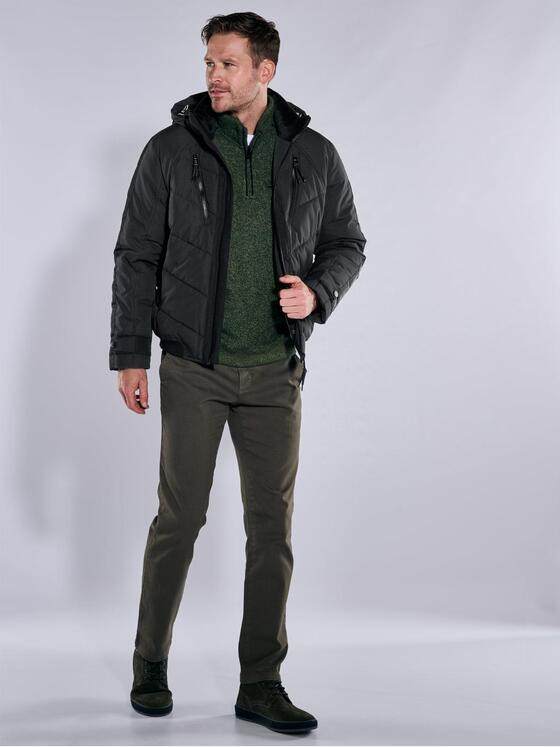 engbers Herren Steppjacke regular Schwarz 37412