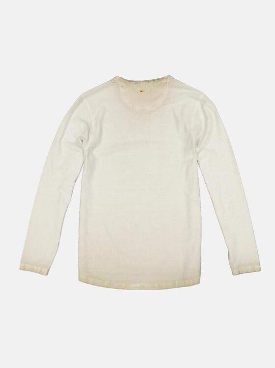 emilio adani Herren Pullover gestreift Beige 35286