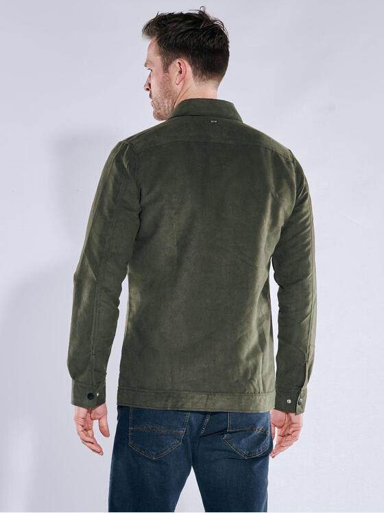 engbers Herren Hemd uni Dunkelgruen 38170