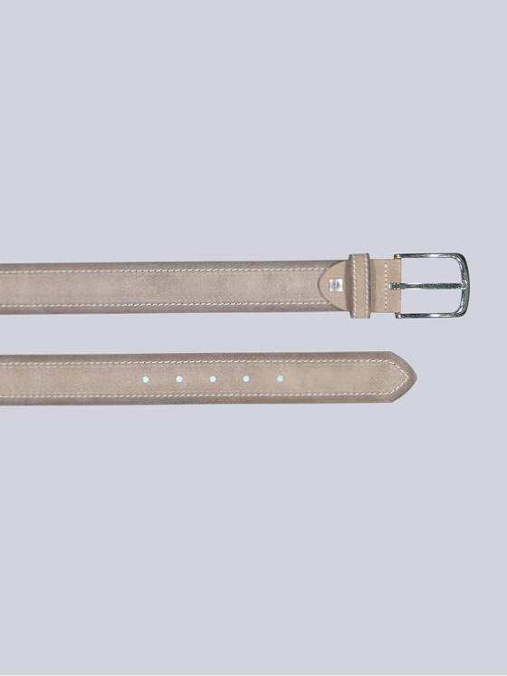 engbers Herren Ledergürtel Basic Beige 38829
