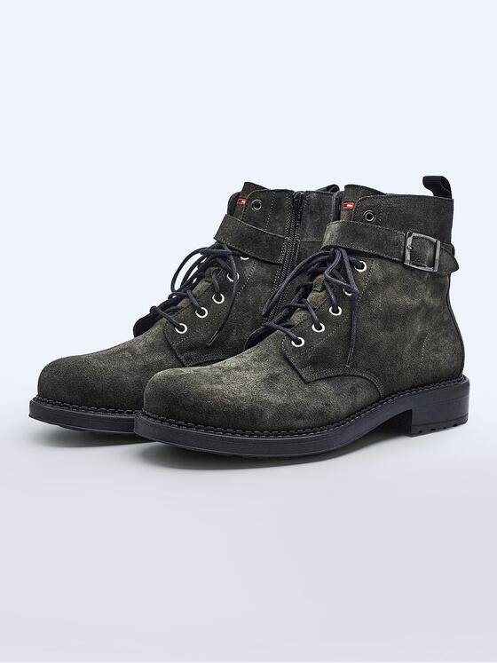 emilio adani Herren Boots Dunkelgruen 41191