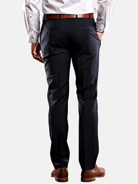 emilio adani Herren Anzughose slim fit Blau 28662