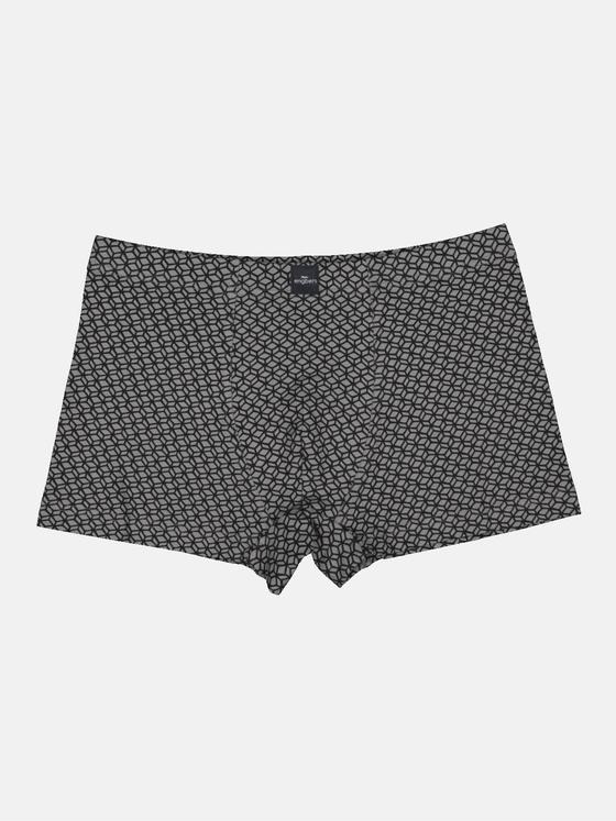 engbers Herren Boxershorts gemustert Schwarz 35728