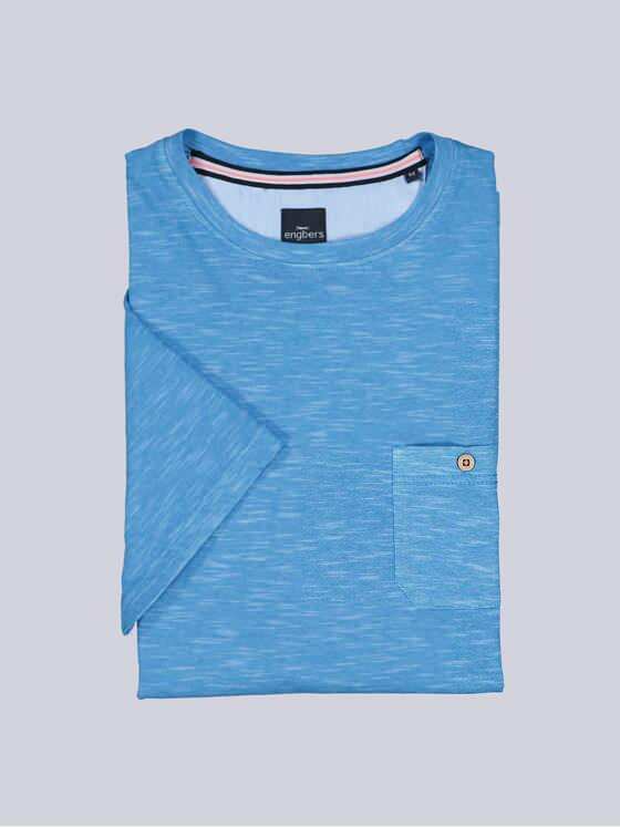 engbers Herren T-Shirt regular Brilliantblau 38470
