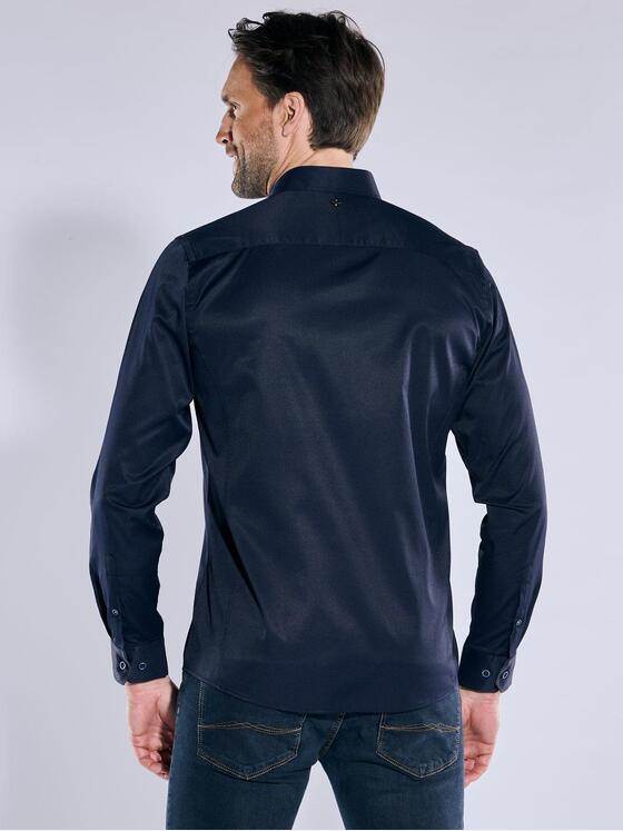 engbers Herren Langarm-Hemd "My Favorite" Marineblau 38511