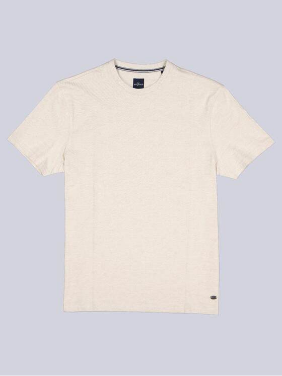 engbers Herren T-Shirt regular Beige 38700