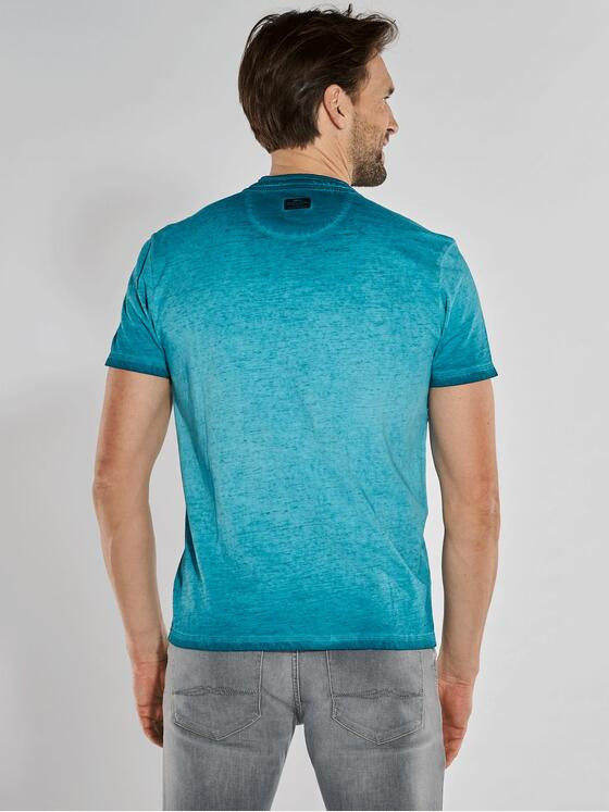engbers Herren Henley-Shirt uni Türkis 36183