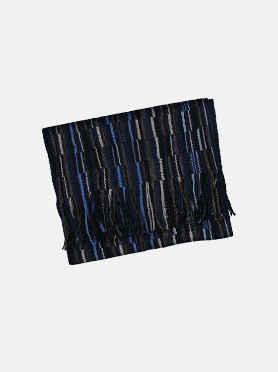 engbers Herren Schal uni Saphirblau 33914