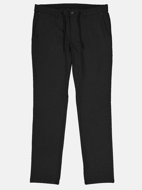 emilio adani Herren Retro-Hose mit Tunnelzug Grau 35531
