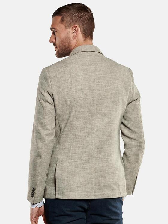 emilio adani Herren Freizeit-Sakko slim fit Beige 34607