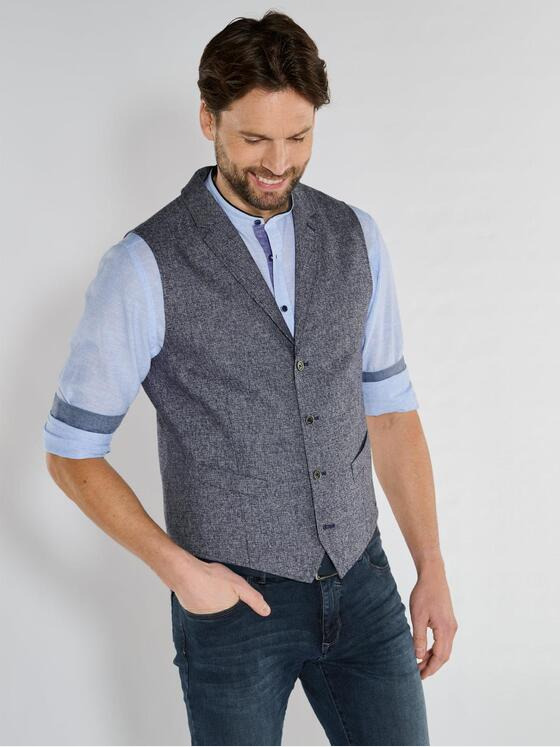 engbers Herren Sakko-Weste regular Saphirblau 36557